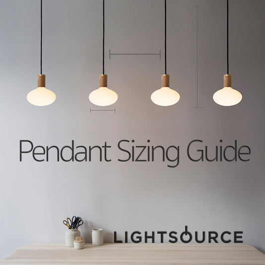 4-step guide to choosing the right size for kitchen pendant lighting