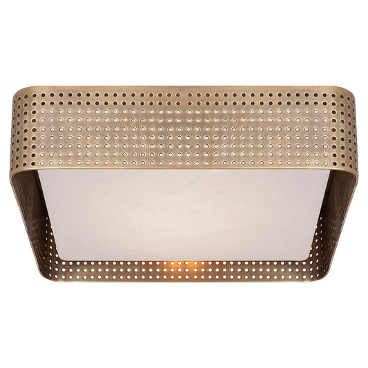 Visual Comfort Precision Large Square Flush Mount