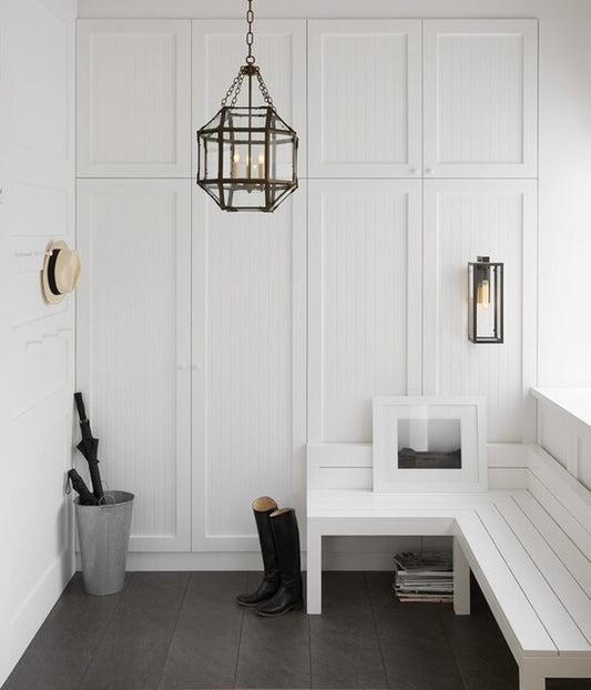 Visual Comfort Fresno Framed Aplique Mitjà