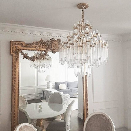 Visual Comfort Adele Four Tier Waterfall Chandelier