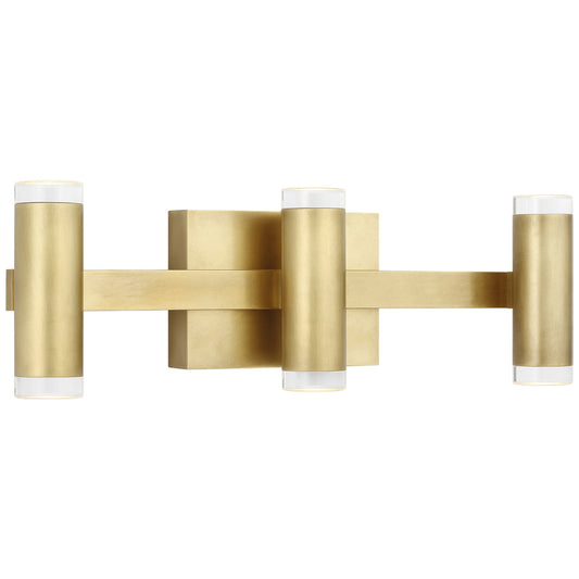 Visual Comfort Dobson 3-Light Bathroom Wall Light