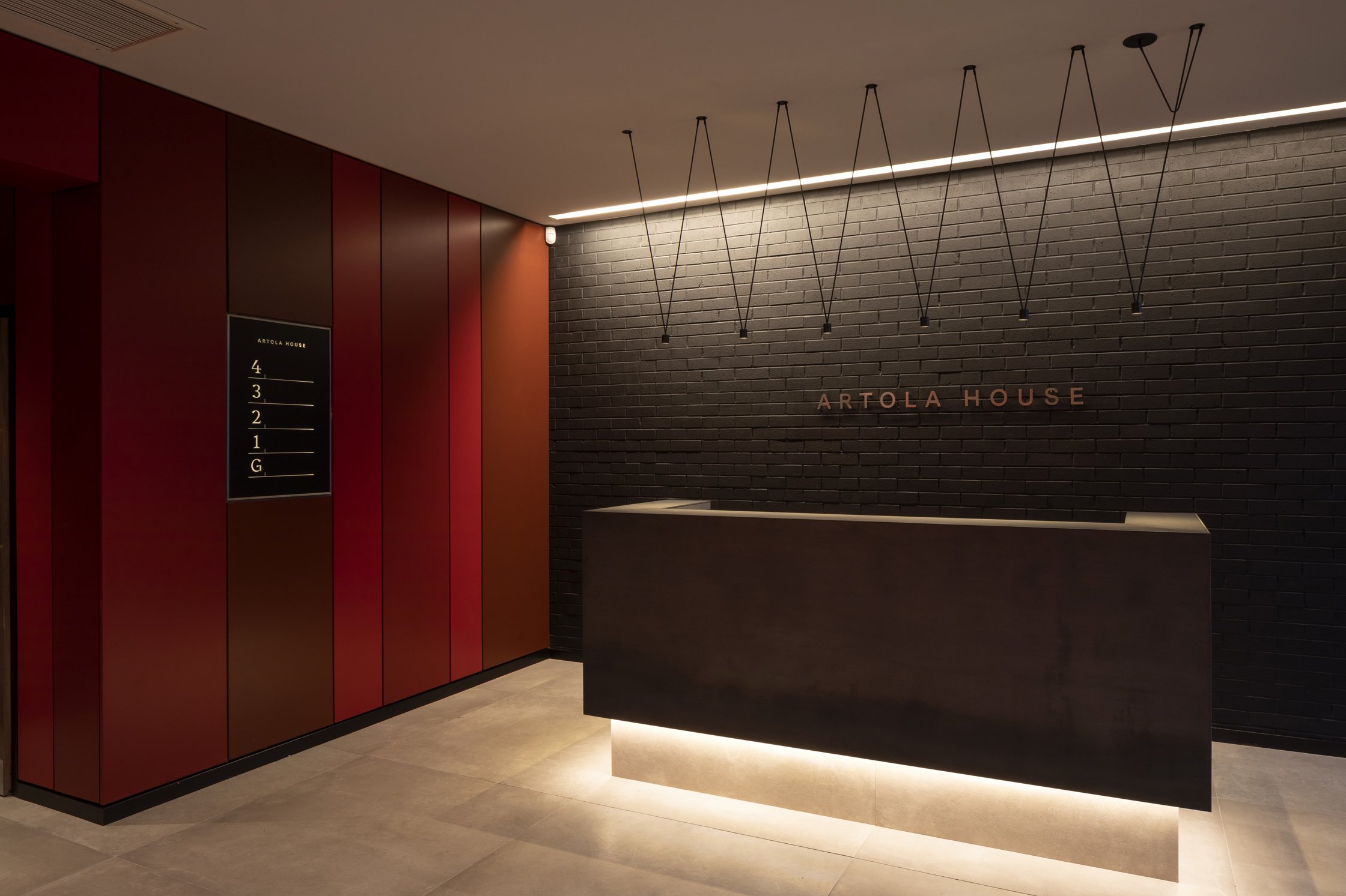 Artola House, Belfast — proyecto de iluminación, fotografía 2