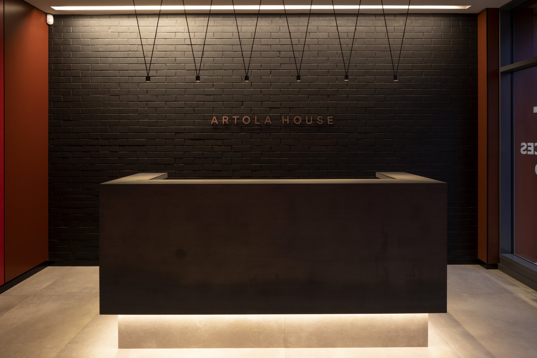 Artola House, Belfast — proyecto de iluminación