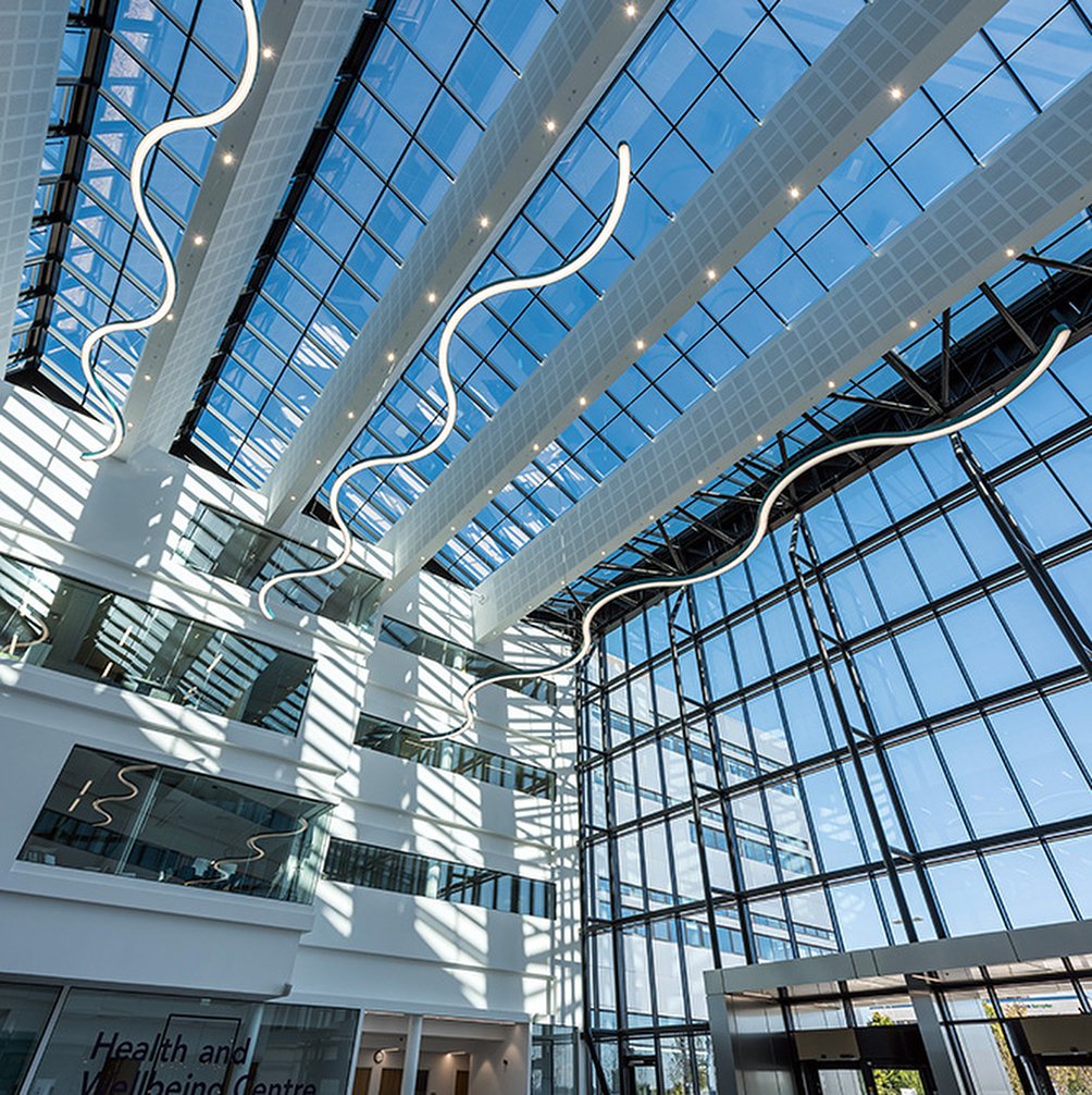 Ayrshire College, Escocia — proyecto de iluminación, fotografía 1