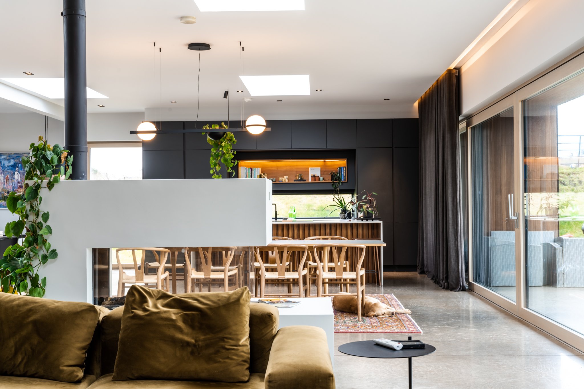 Ballylesson House — proyecto de iluminación, fotografía 1