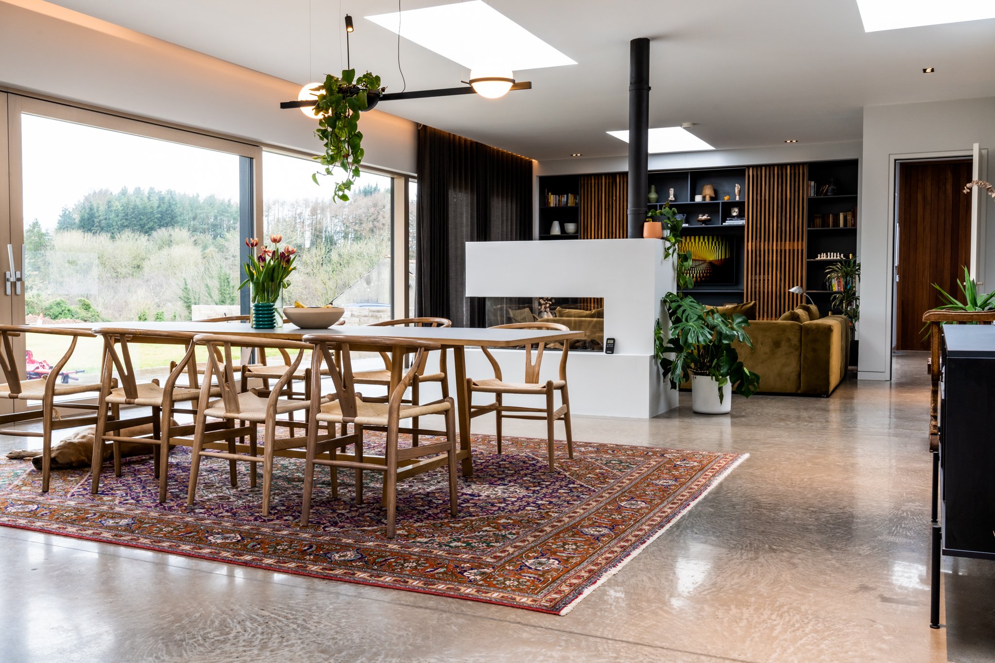 Ballylesson House — proyecto de iluminación, fotografía 3