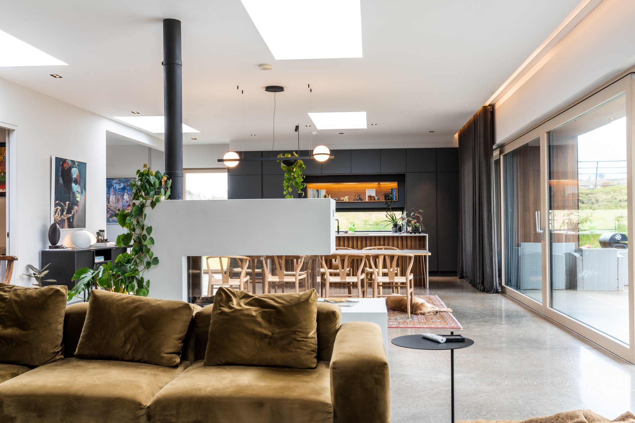 Ballylesson House — proyecto de iluminación, fotografía 8