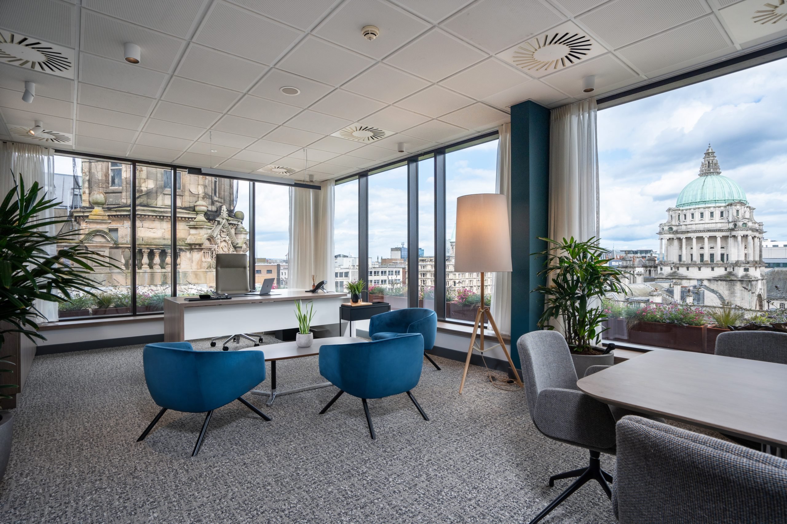Danske Bank Office, Belfast — lighting project, photograph 2