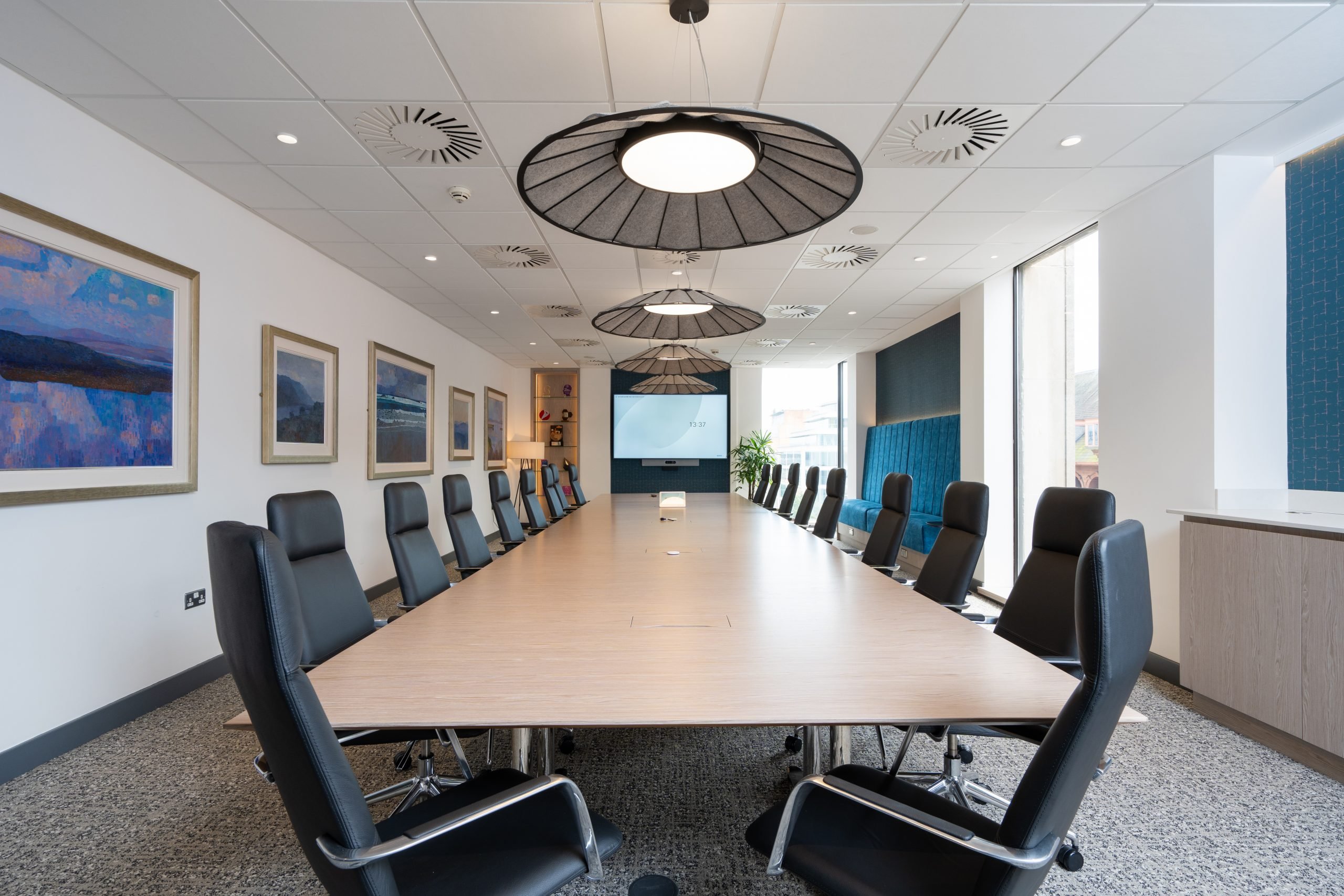Danske Bank Office, Belfast — lighting project, photograph 3