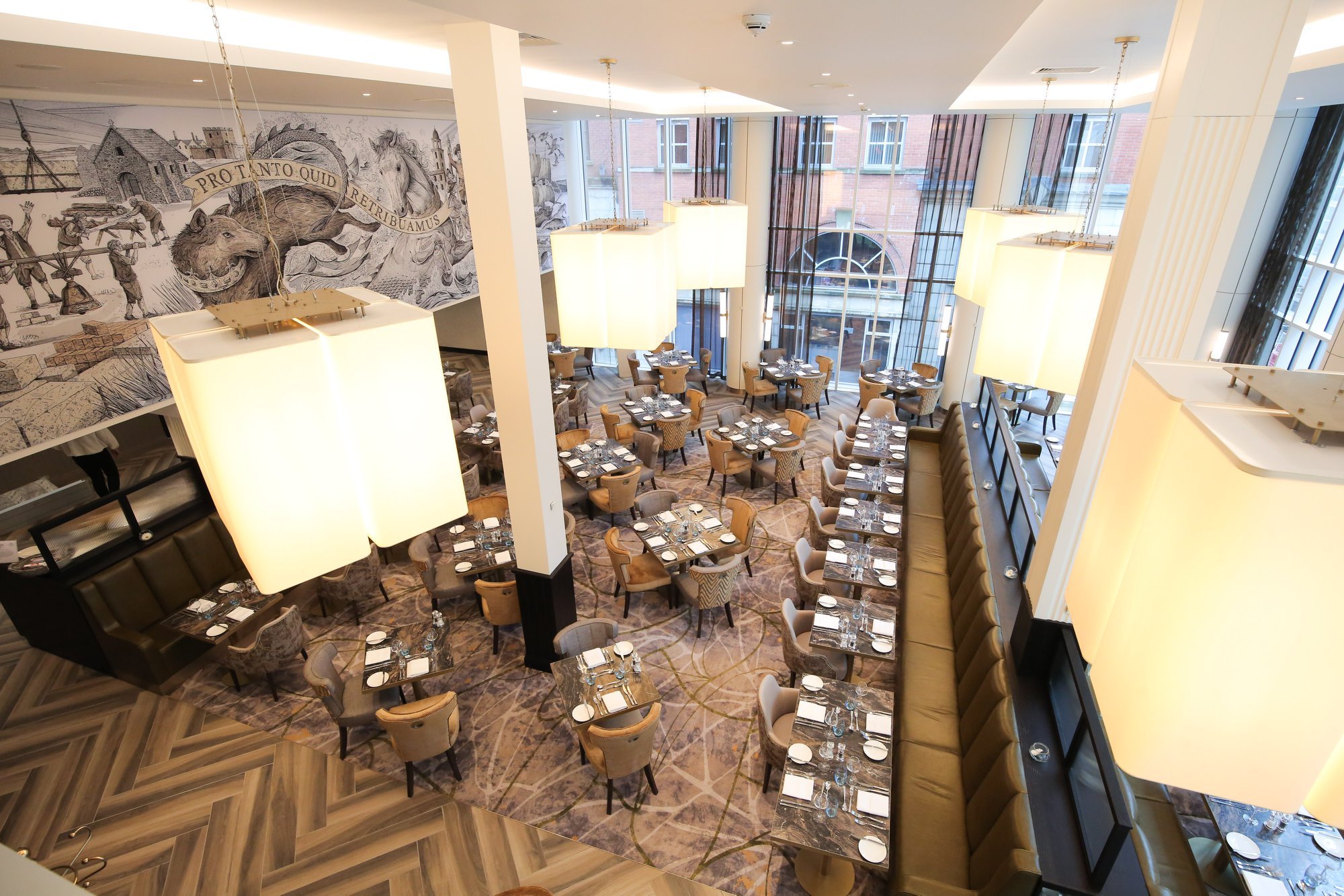 Grand Central Hotel, Belfast — proyecto de iluminación, fotografía 2