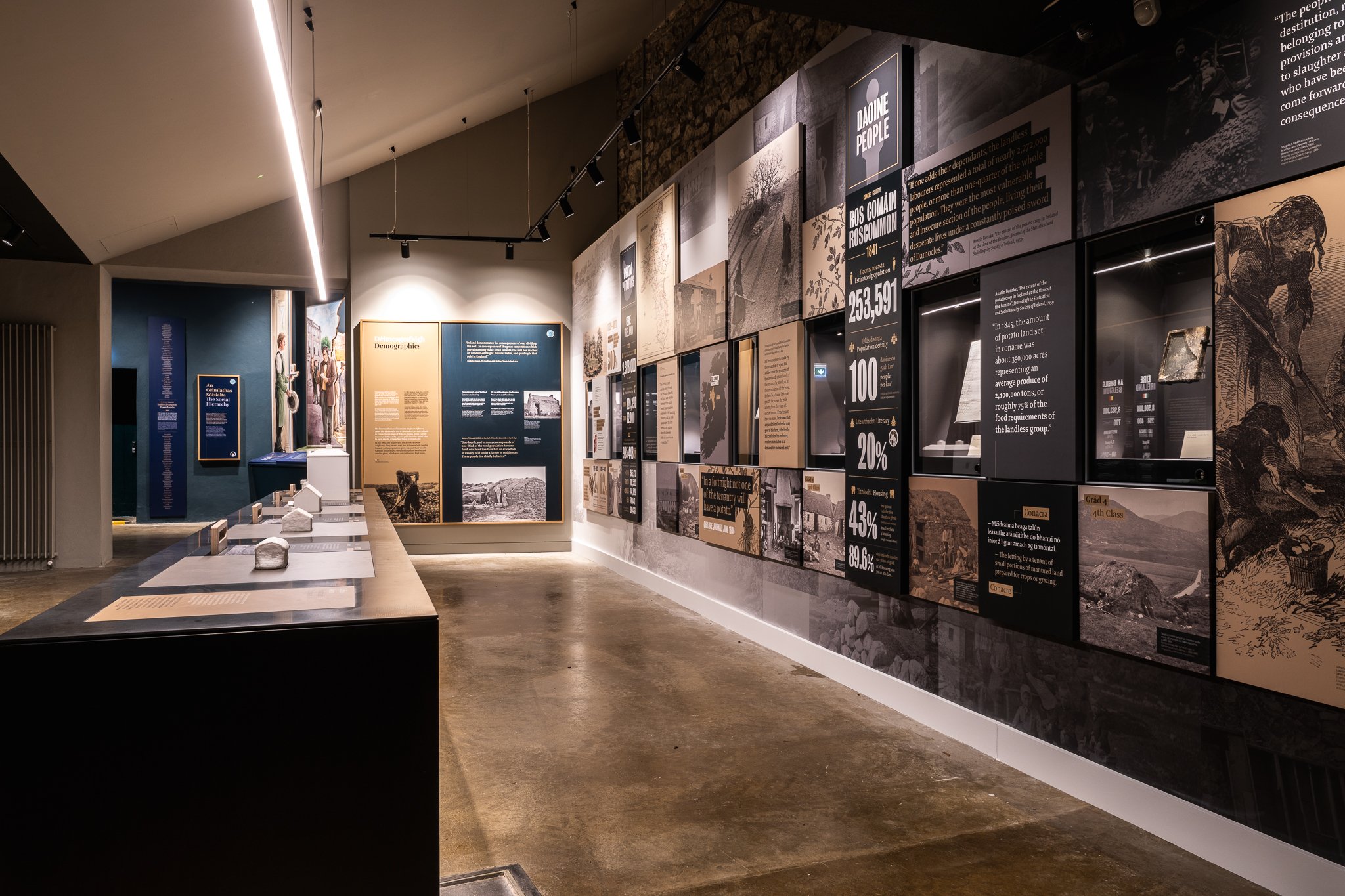 Museo Nacional de la Hambruna — proyecto de iluminación