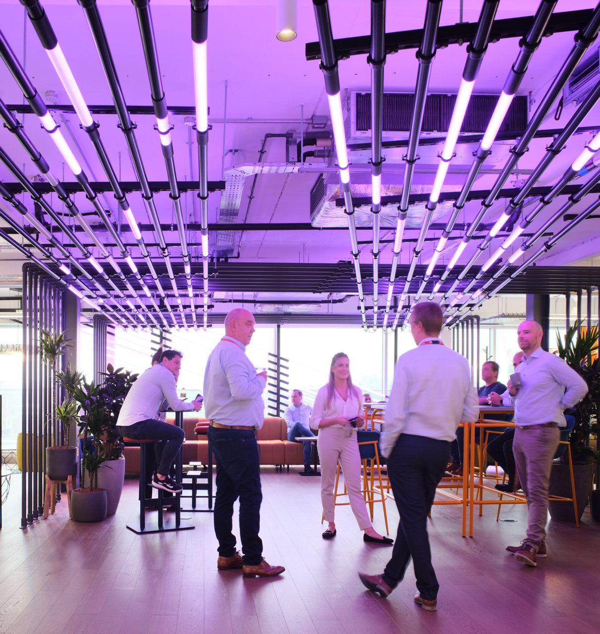 PwC Belfast — proyecto de iluminación, fotografía 2