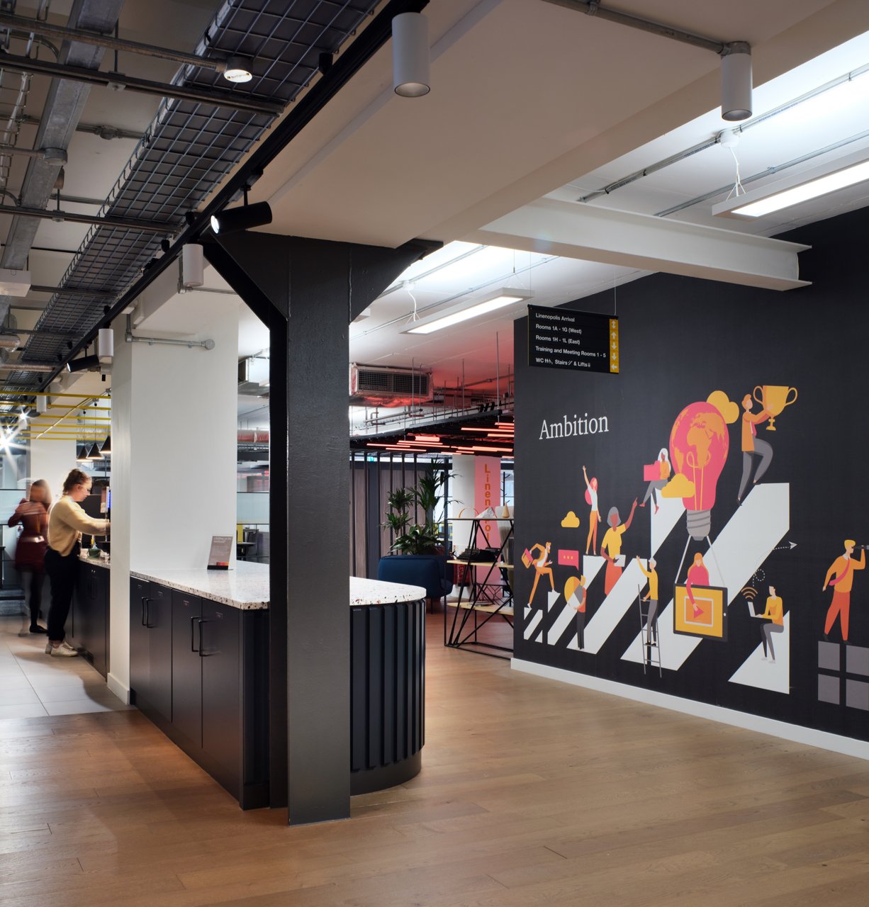 PwC Belfast — proyecto de iluminación, fotografía 4