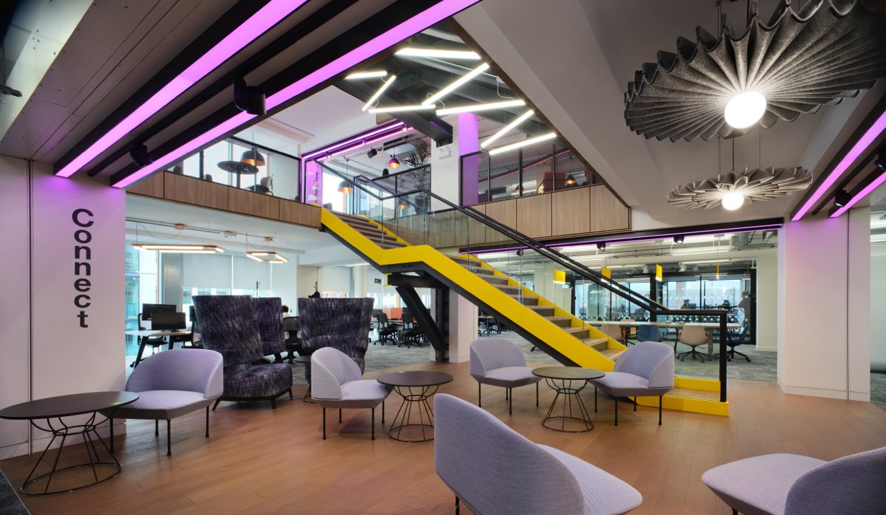 PwC Belfast — proyecto de iluminación