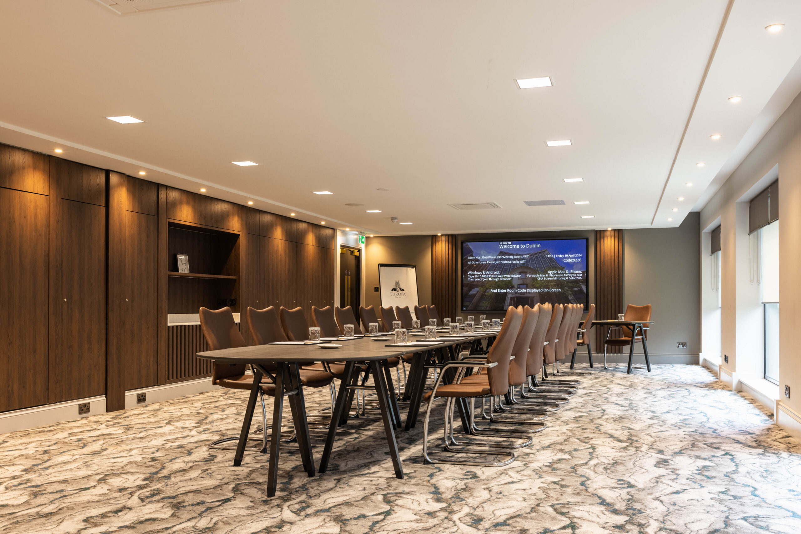 The Europa Hotel — proyecto de iluminación, fotografía 2