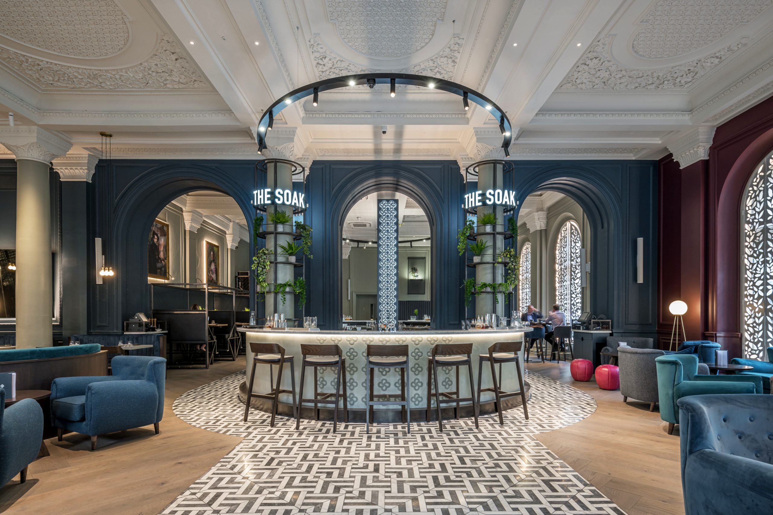 The Soak, Londres — proyecto de iluminación, fotografía 1